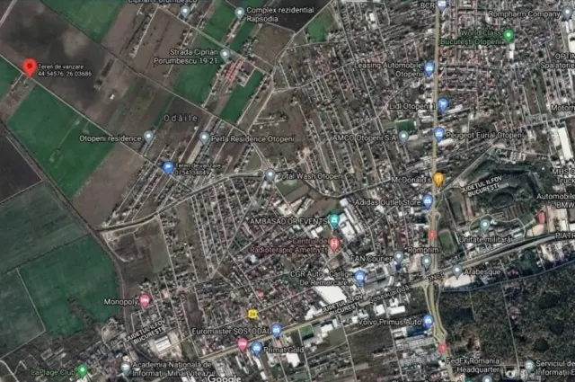 De Vânzare Teren Intravilan în Odăile, Str. Constantin Brâncoveanu -Ideal pentru Casă și Grădină, fotografia 3